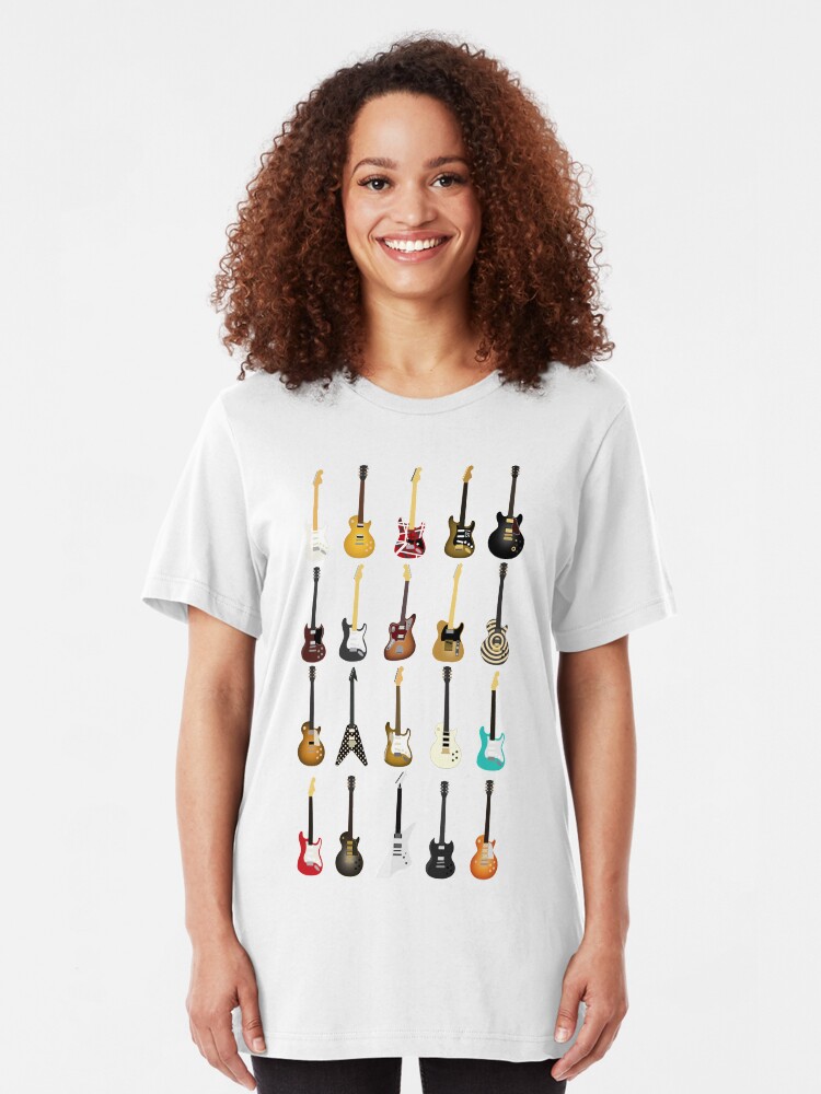 Alternate view of Guitar Collection Slim Fit T-Shirt