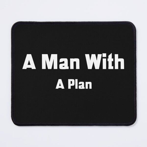Item preview, A Man With A Plan designed and sold by AIJNtees.