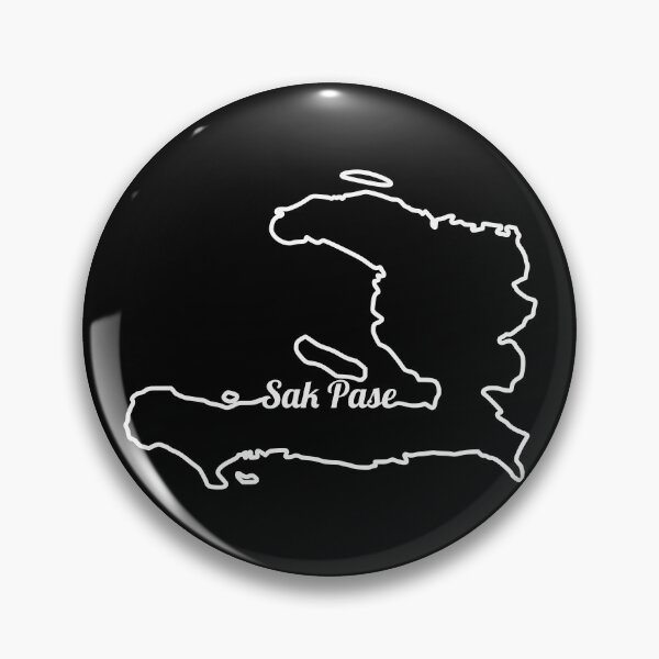 Item preview, Sak Pase Haiti Map Outline designed and sold by makeitadmirable.