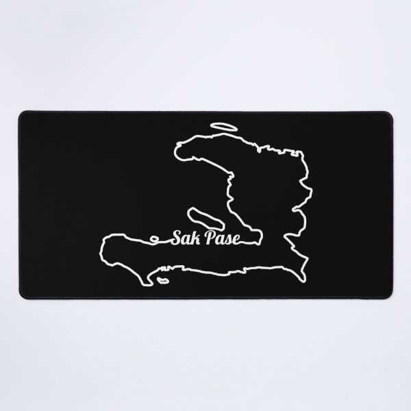 Item preview, Sak Pase Haiti Map Outline designed and sold by makeitadmirable.