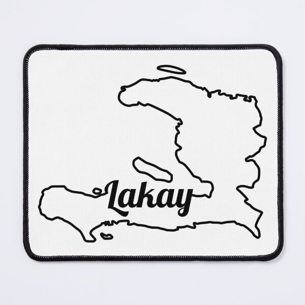 Item preview, Ayiti Lakay Kat - Haiti Is Home With Map - Haïti est ma maison avec la carte designed and sold by makeitadmirable.