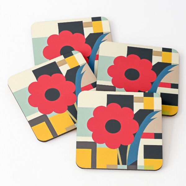Item preview, Bauhaus flower designed and sold by Donkey's Salad.