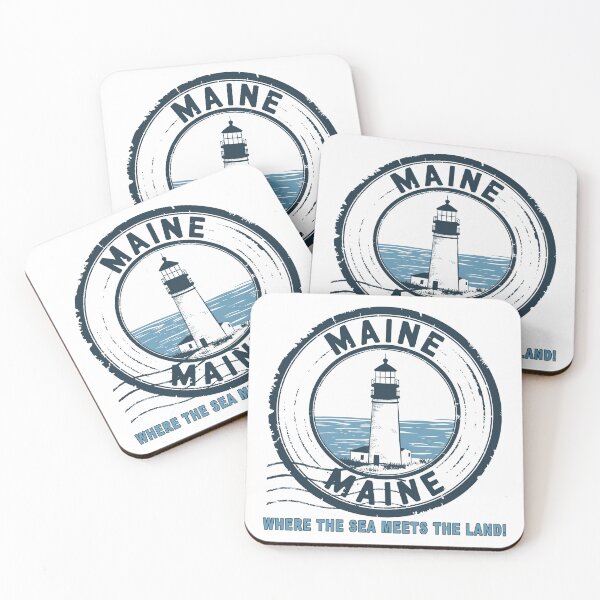 Item preview, Maine postal seal design designed and sold by Island Gift Lounge.