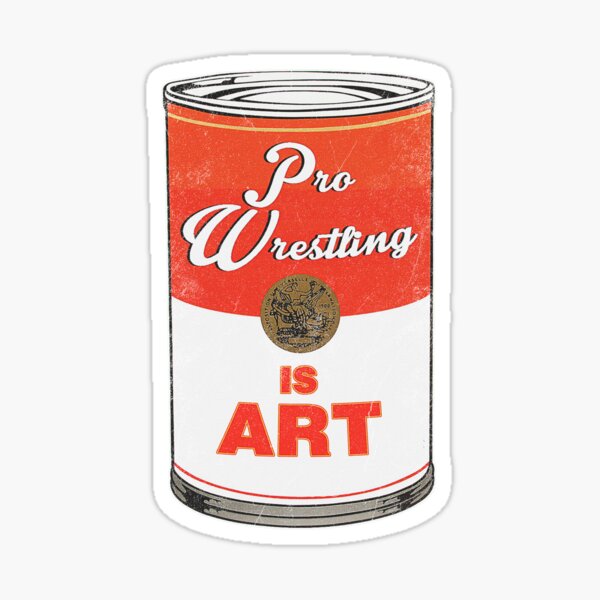 Item preview, Pro Wrestling is (pop) Art | Bold Pop Art Design for Wrestling Fans designed and sold by wrasslebox.