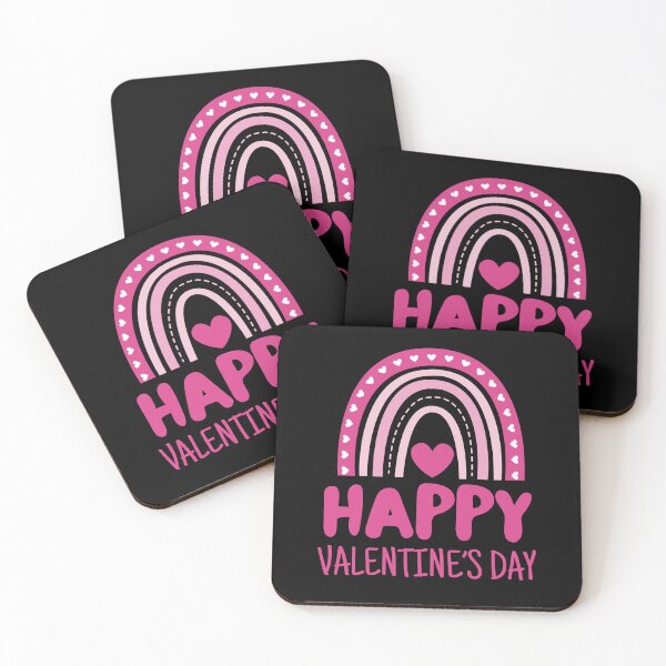 Item preview, Happy Valentine's Day - Valentine's Rainbow designed and sold by wanessacreative.