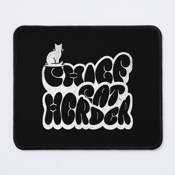 Item preview, Chief Cat Herder designed and sold by dudelinart.