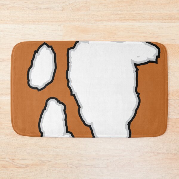 Item preview, Big White Cow Pattern | Caramel Cowhide Pattern designed and sold by PatternPen.