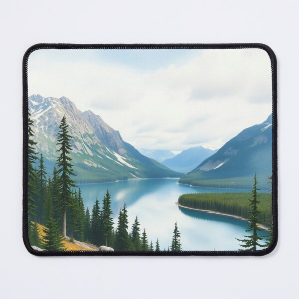 Item preview, Canada north, canadian north water color landscape designed and sold by Artheaven77.