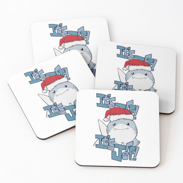 Item preview, It's Jeff The Landshark (Christmas) designed and sold by Israelbeck7.