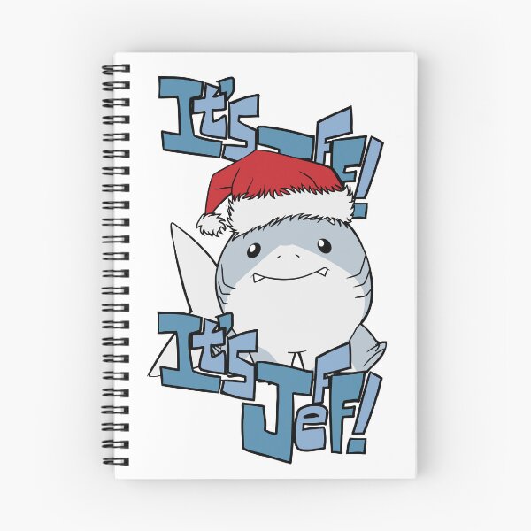 Item preview, It's Jeff The Landshark (Christmas) designed and sold by Israelbeck7.