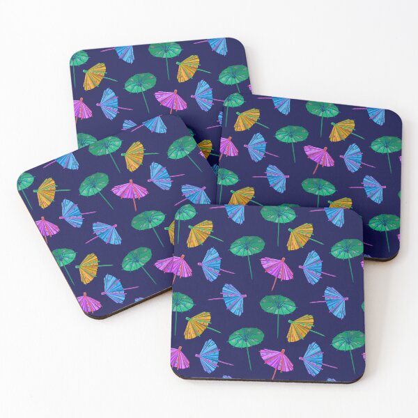 Item preview, Umbrellas-Dark Blue designed and sold by deblevart.