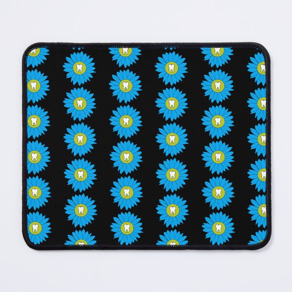 Item preview, Blue Flower Tooth designed and sold by thehippiehygienist.