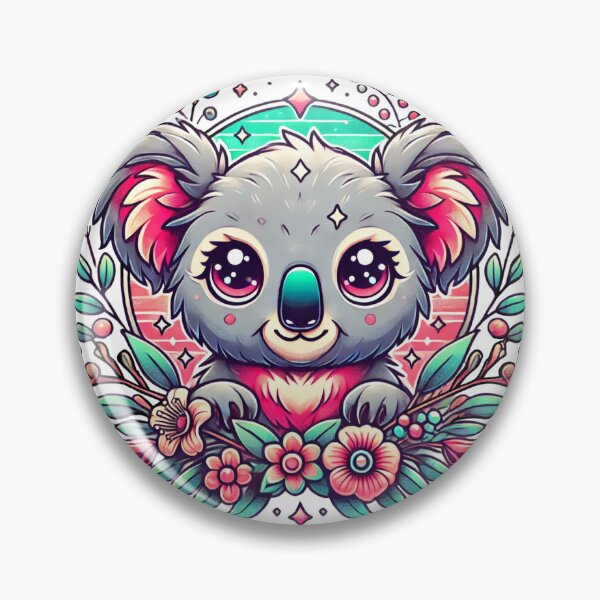 Item preview, Koala Floral Digital Art designed and sold by JonelleTshirts.