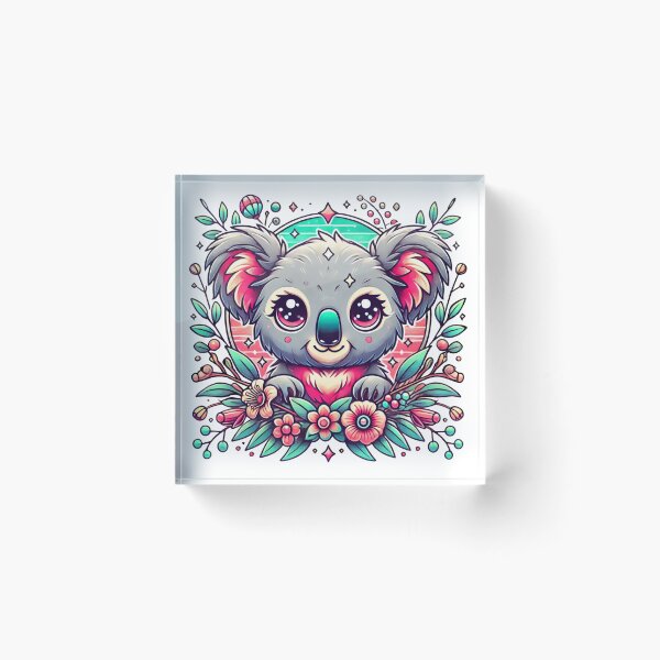 Item preview, Koala Floral Digital Art designed and sold by JonelleTshirts.