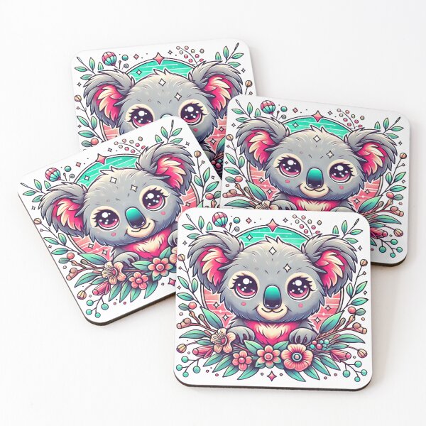 Item preview, Koala Floral Digital Art designed and sold by JonelleTshirts.