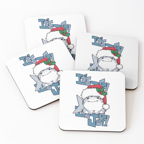 Item preview, It's Jeff The Landshark (Christmas) designed and sold by Israelbeck7.