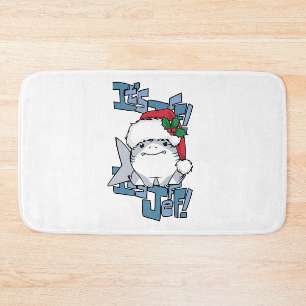 Item preview, It's Jeff The Landshark (Christmas) designed and sold by Israelbeck7.