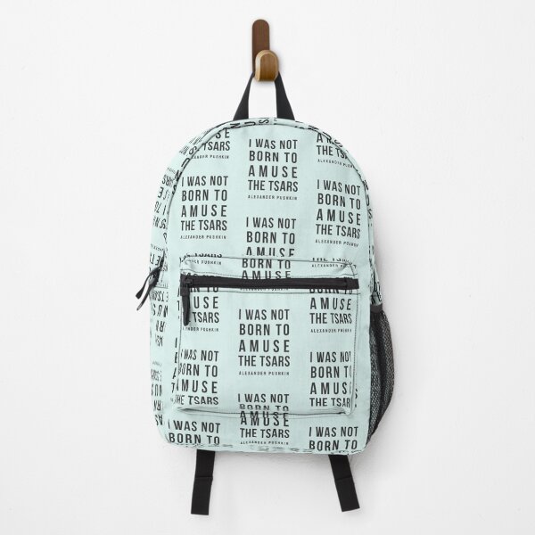 Item preview, Copy of Alexander Pushkin quote: I was not born to amuse the Tsars designed and sold by artbleed.