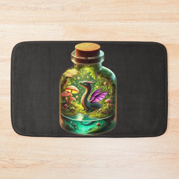 Item preview, Bottled Magic: A Dragon's Hidden World in a bottle designed and sold by Wildlife2021.