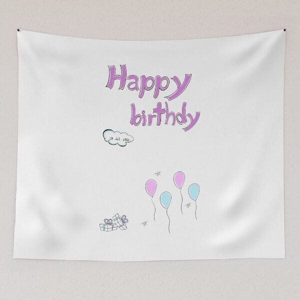 Item preview, Happy_birthdy_17.Jul designed and sold by ATOXIC.