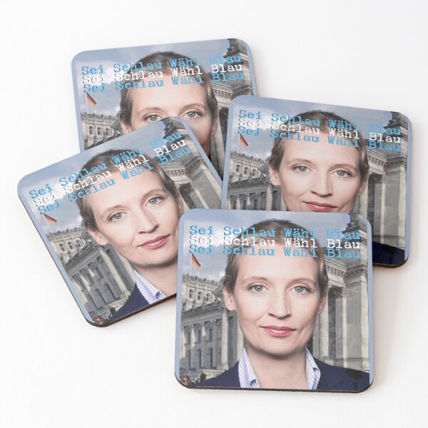 Item preview, Sei Schlau Wähl  Blau Alice Weidel  designed and sold by Flirt-Teez.
