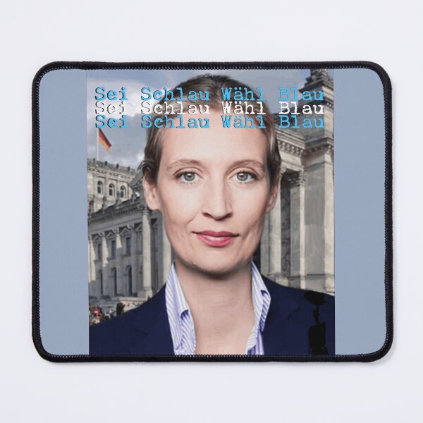 Item preview, Sei Schlau Wähl  Blau Alice Weidel  designed and sold by Flirt-Teez.