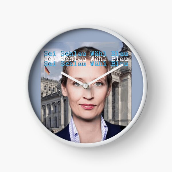 Artikel-Vorschau von Sei Schlau Wähl Blau Alice Weidel , designt und verkauft von Flirt-Teez.