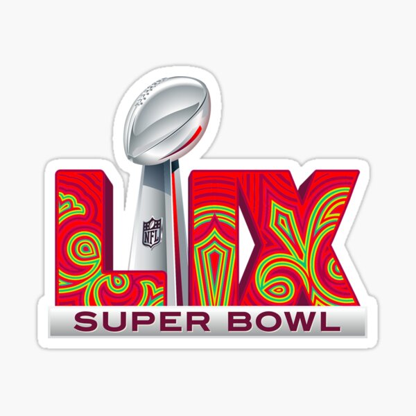 Item preview, 2025 Super Bowl LIX logo designed and sold by Zabuza70.