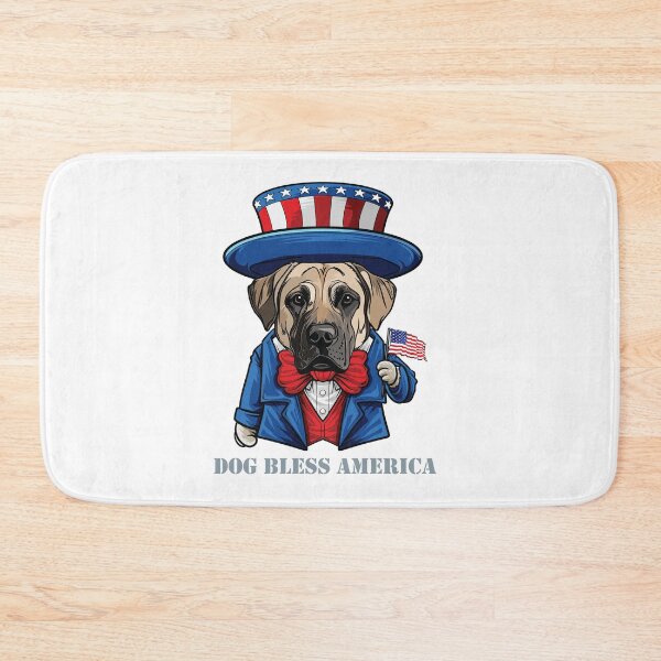 Item preview, Funny 4th of July Anatolian ShepherdDog Bless America designed and sold by whyitsme.