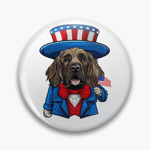Item preview, Funny 4th of July Leonberger Dog designed and sold by whyitsme.