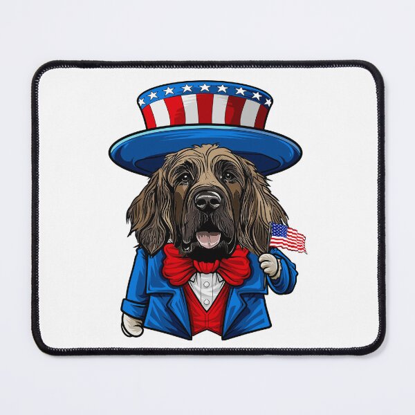 Item preview, Funny 4th of July Leonberger Dog designed and sold by whyitsme.