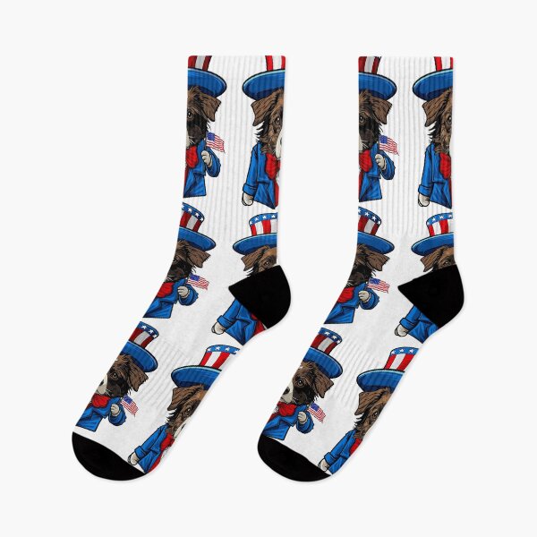 Item preview, Funny 4th of July Miniature American Shepherd Dog designed and sold by whyitsme.