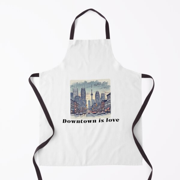Item preview, Toronto downtown vintage art, toronto downtown is love designed and sold by Artheaven77.