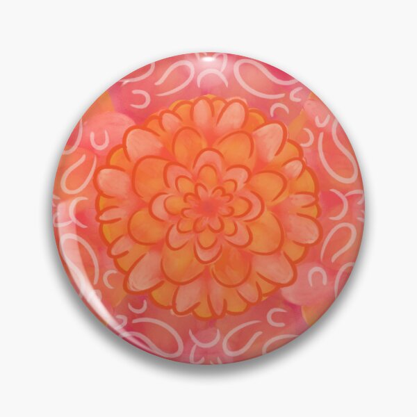 Item preview, Zinnias and Marigolds  designed and sold by Art Witch.