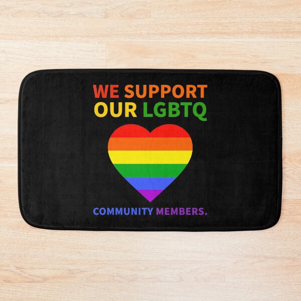 Item preview, We support our LGBTQ community members  designed and sold by Rachel the Artist .