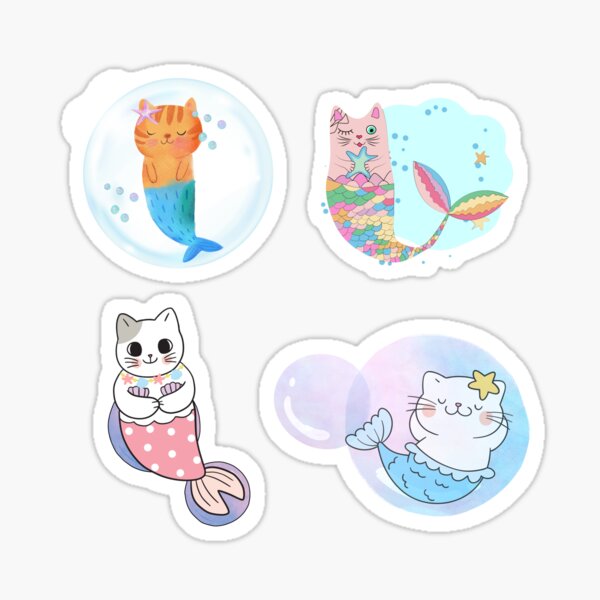 Item preview, Sirène de chat designed and sold by Playful Strokes.