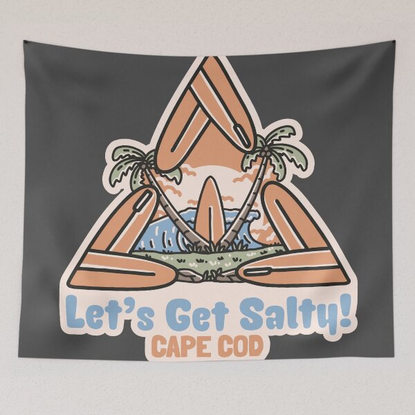 Item preview, Let’s Get Salty! Tropical Surf Escape designed and sold by traderjacks.