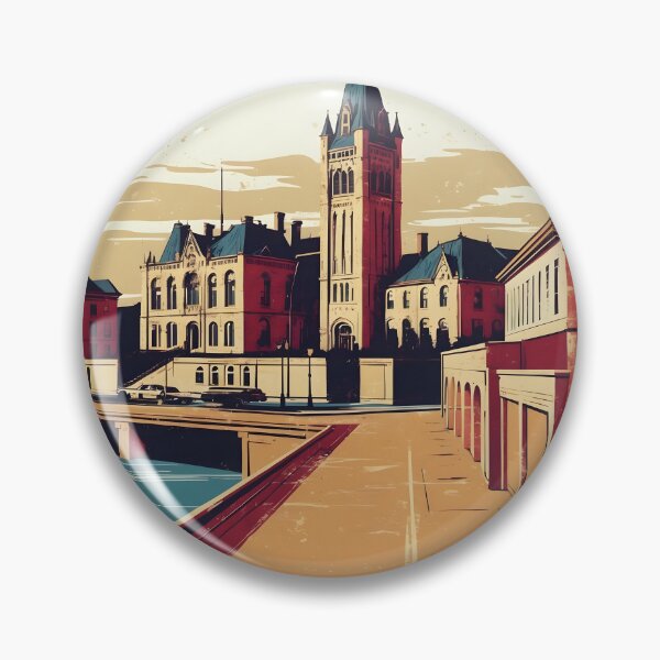 Item preview, Fredericton Canada 1950s Vintage Travel Tourism designed and sold by TravelersGems.