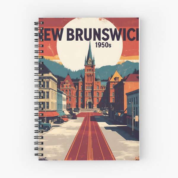 Item preview, New Brunswick Canada 1950s Vintage Travel Tourism designed and sold by TravelersGems.