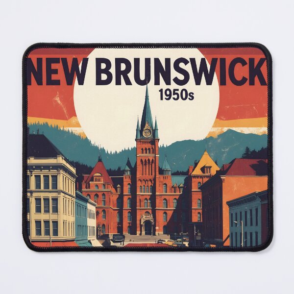 Item preview, New Brunswick Canada 1950s Vintage Travel Tourism designed and sold by TravelersGems.