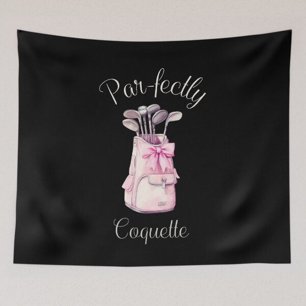 Item preview, Par-fectly Coquette Funny Golf Women designed and sold by HeavenlyHuesStudio.