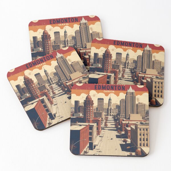 Item preview, Alberta Edmonton Canada 1950s Vintage Travel Tourism designed and sold by TravelersGems.