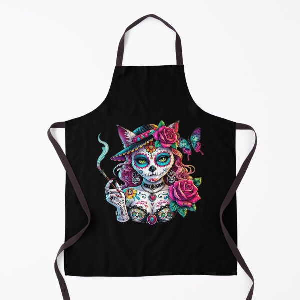 Item preview, Sugar Skull Cat Siren designed and sold by CAutumnTrapp.