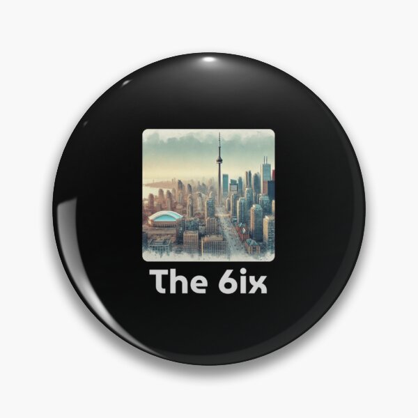 Item preview, Canada, the 6ix toronto, downtown toronto vintage art designed and sold by Artheaven77.
