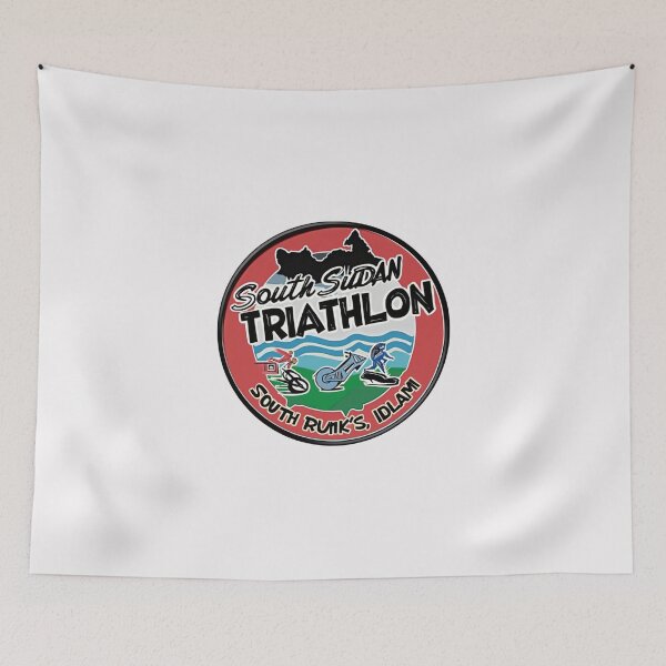 Item preview, Conquer the Race – South Sudan Triathlon Gear designed and sold by Triathlongram.