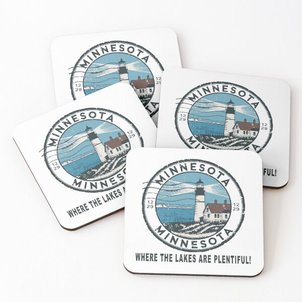 Item preview, Minnesota postal seal design designed and sold by Island Gift Lounge.