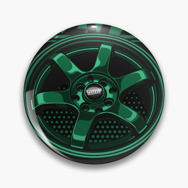 Item preview, Car Wheel Volk TE37 (Racing Green) designed and sold by JioojiProject.