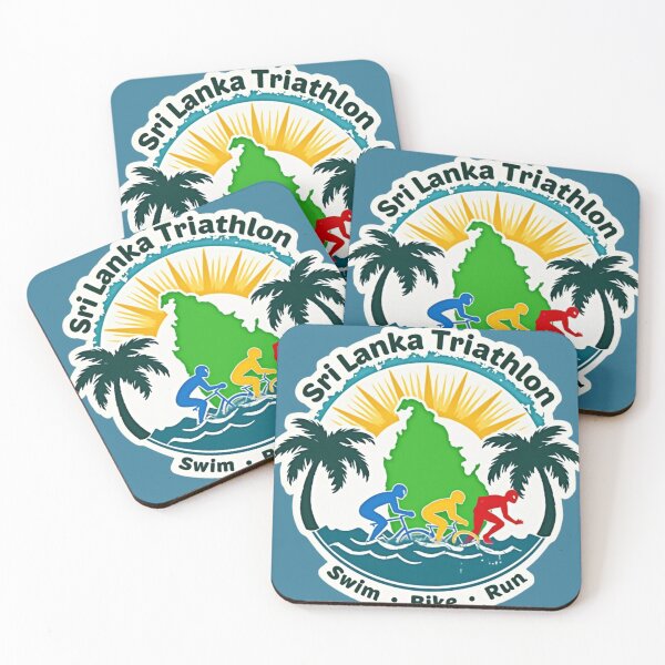 Item preview, Sri Lanka Triathlon – Swim, Bike, Run with Island Pride designed and sold by Triathlongram.