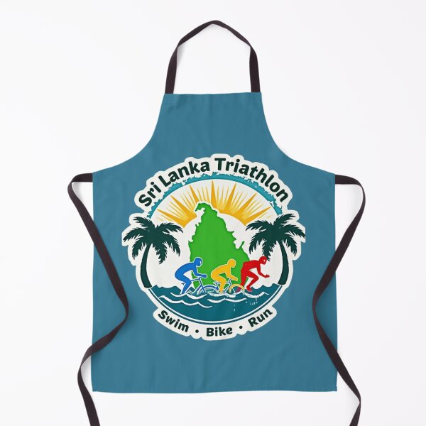 Item preview, Sri Lanka Triathlon – Swim, Bike, Run with Island Pride designed and sold by Triathlongram.