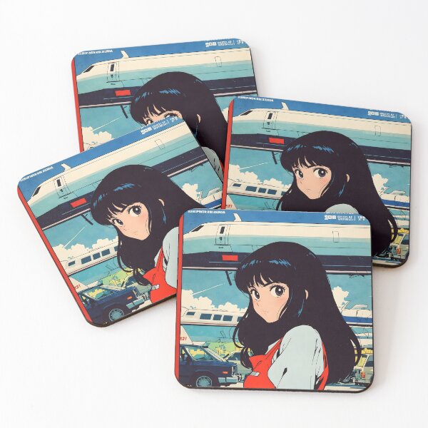 Item preview, Tolyatti Russia Retro Anime Girl 80s Vintage Travel designed and sold by Retro-Anime9.